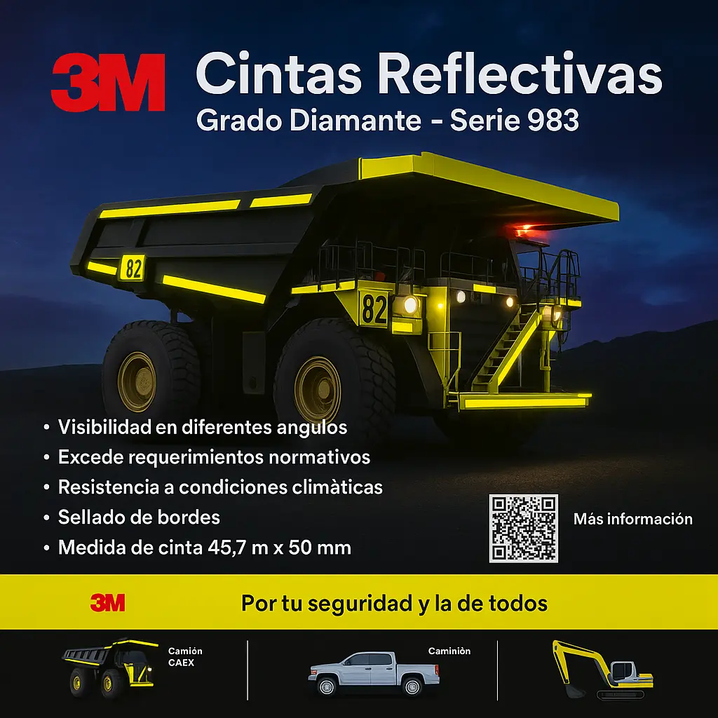 Cintas Reflectivas 3M Grado Diamante - Serie 983: Seguridad y Visibilidad Mejorada