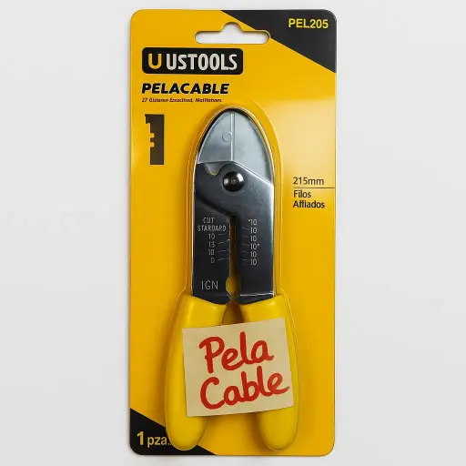 Pelacable USTools 215mm – Herramienta de alta precisión para cortar cables