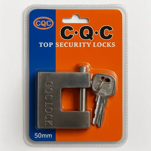 Cerradura de Seguridad CQC 50mm – Alta Protección para tu Hogar y Negocio