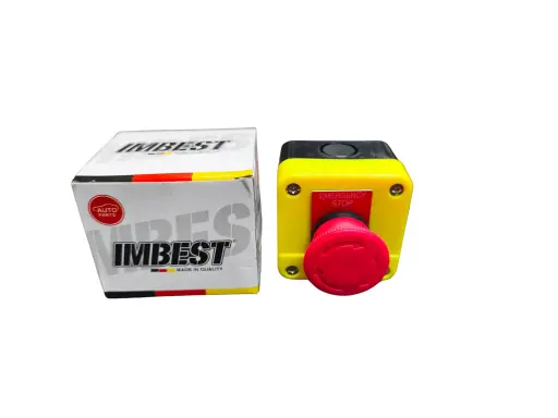 Botón de Paro de Emergencia IMBEST – Alta Seguridad y Control Rápido para Entornos Industriales y Comerciales en Chile