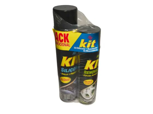 Kit Siliconado y Renovador de Neumáticos - Brillo y Protección para tu Auto